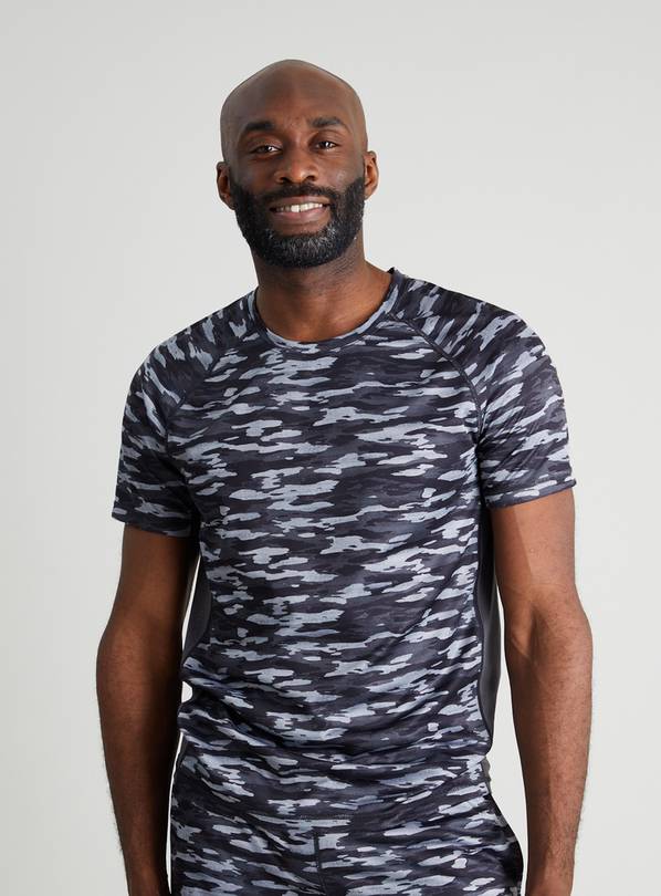 Active Camouflage Moisture Wicking T-Shirt - XS